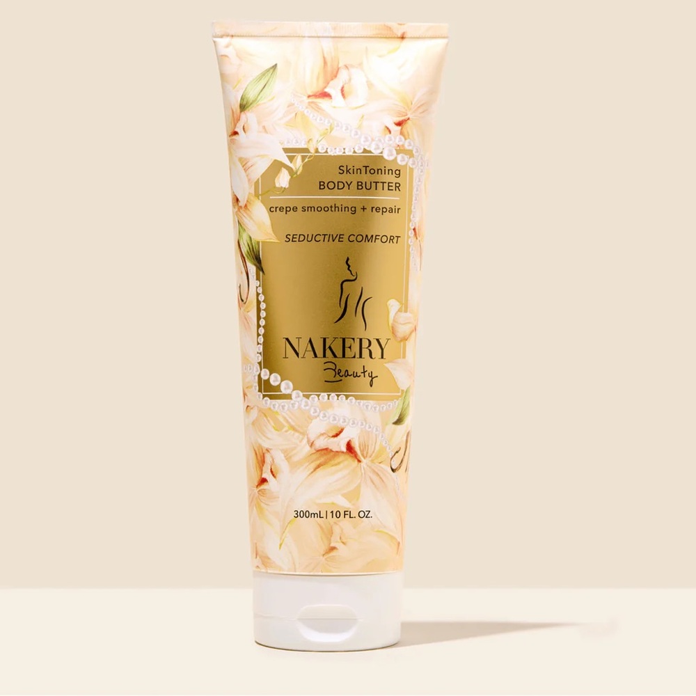 Nakery Beauty Seductive Comfort SkinToning Body Butter 10fl oz/300ml NEW/SEALED